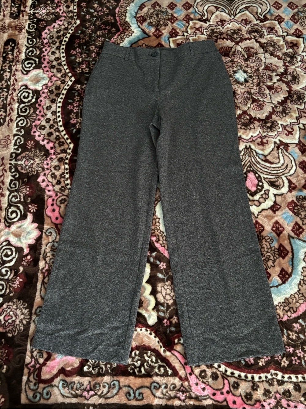 Hilary Radley Girls' Knit Wide-Leg Pants size 8